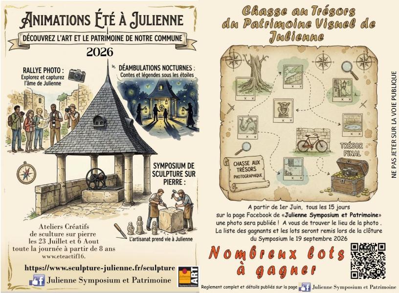 Chasse au Trésors du Patrimoine visuel de Julienne