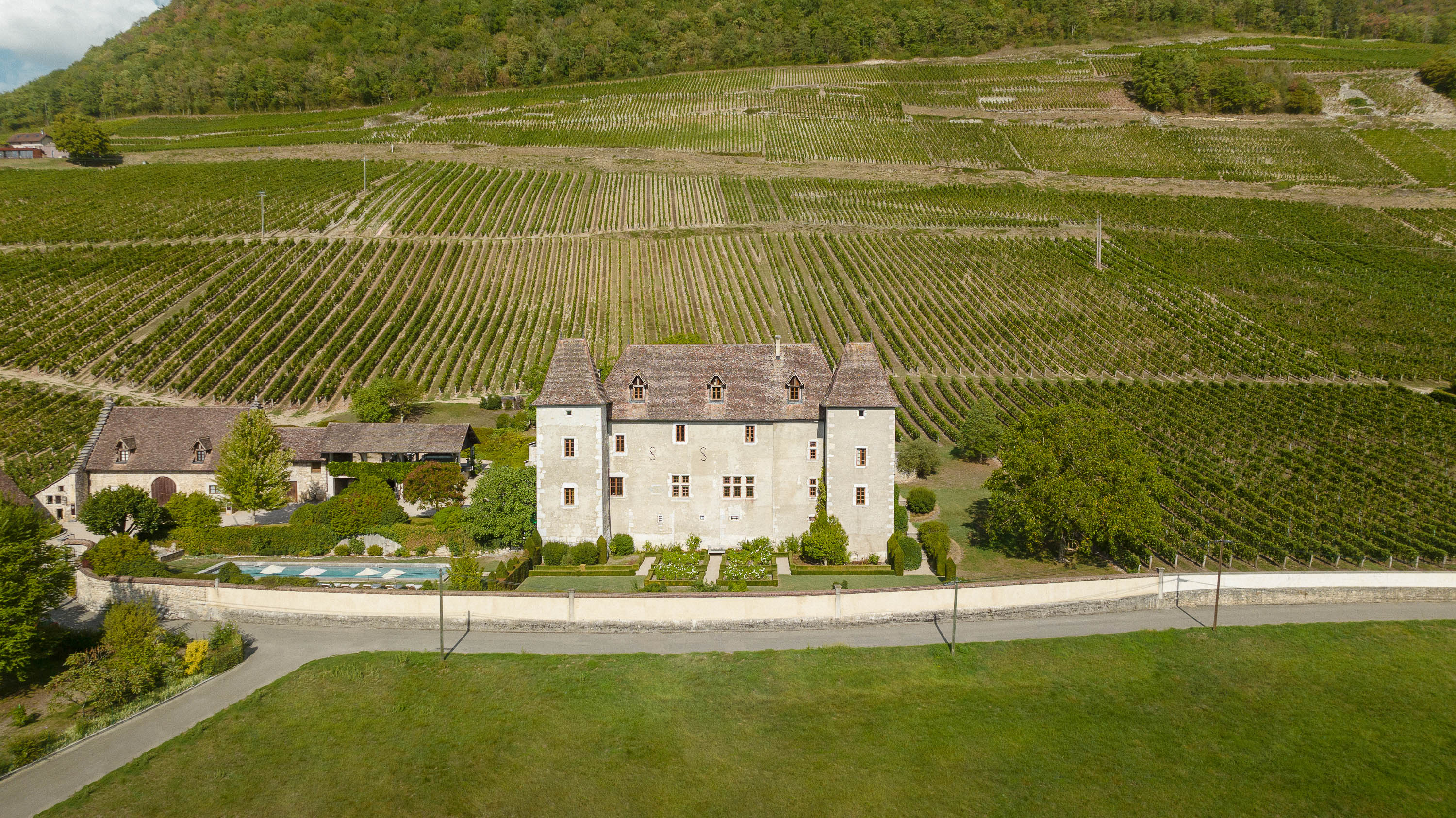Parcours dans les vignes