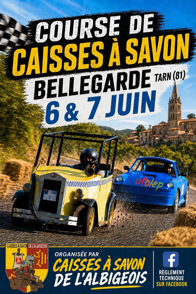 Course de caisse à savon à Bellegarde
