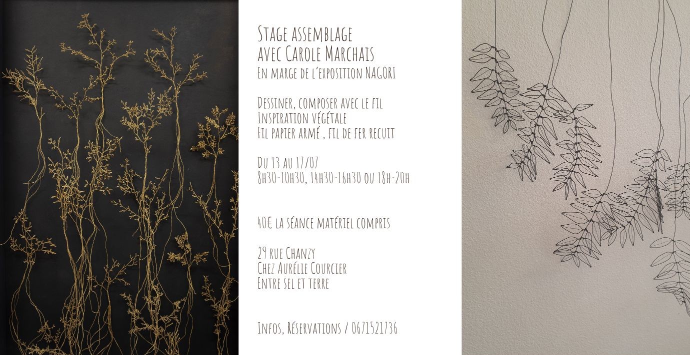 Stage assemblage avec Carole Marchais