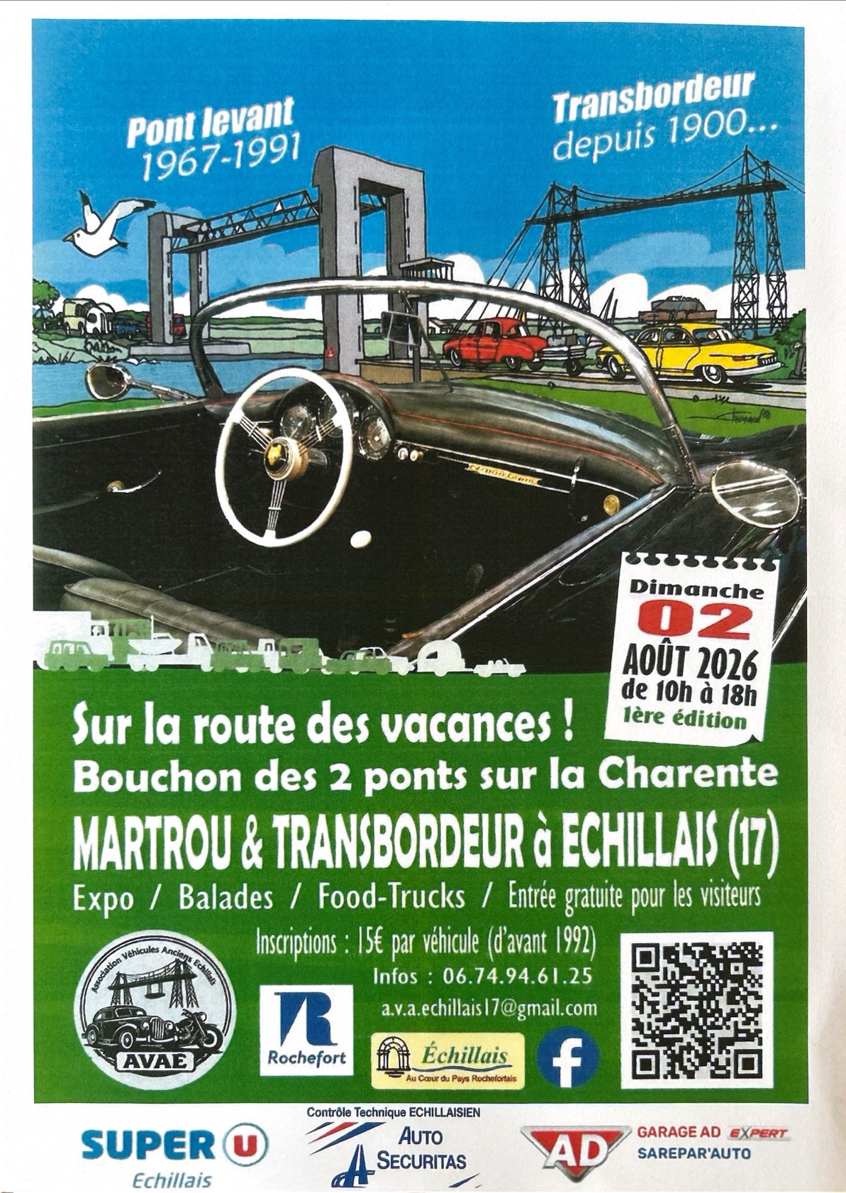 Bouchon des 2 ponts sur la Charente