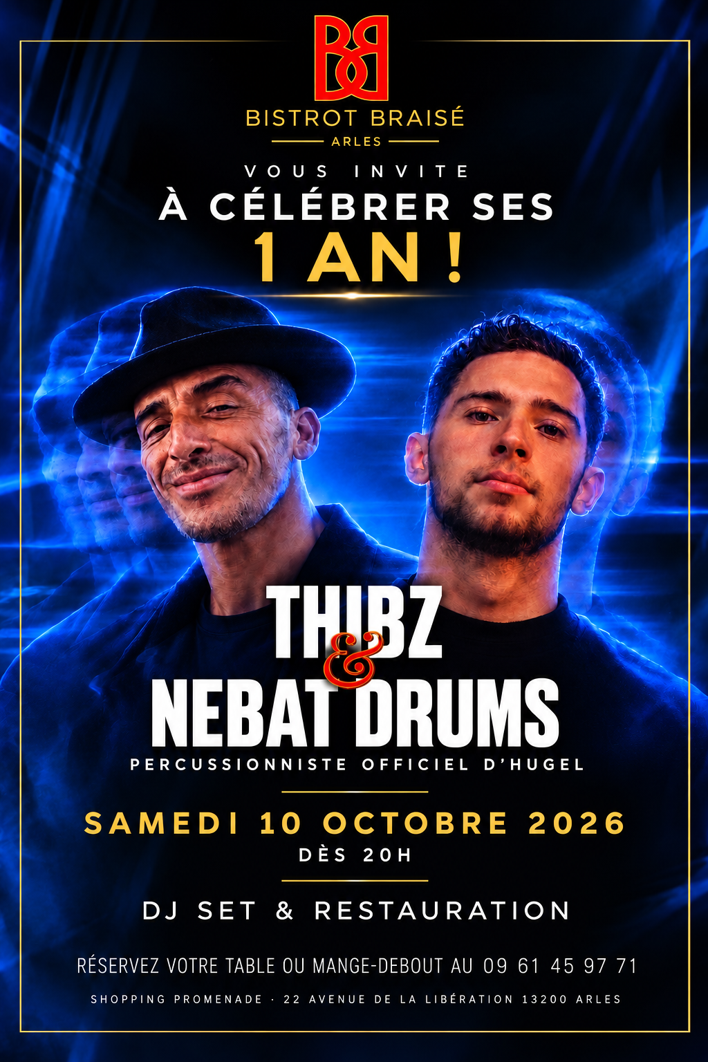 Le Bistrot braisé fête ses 1 an !
