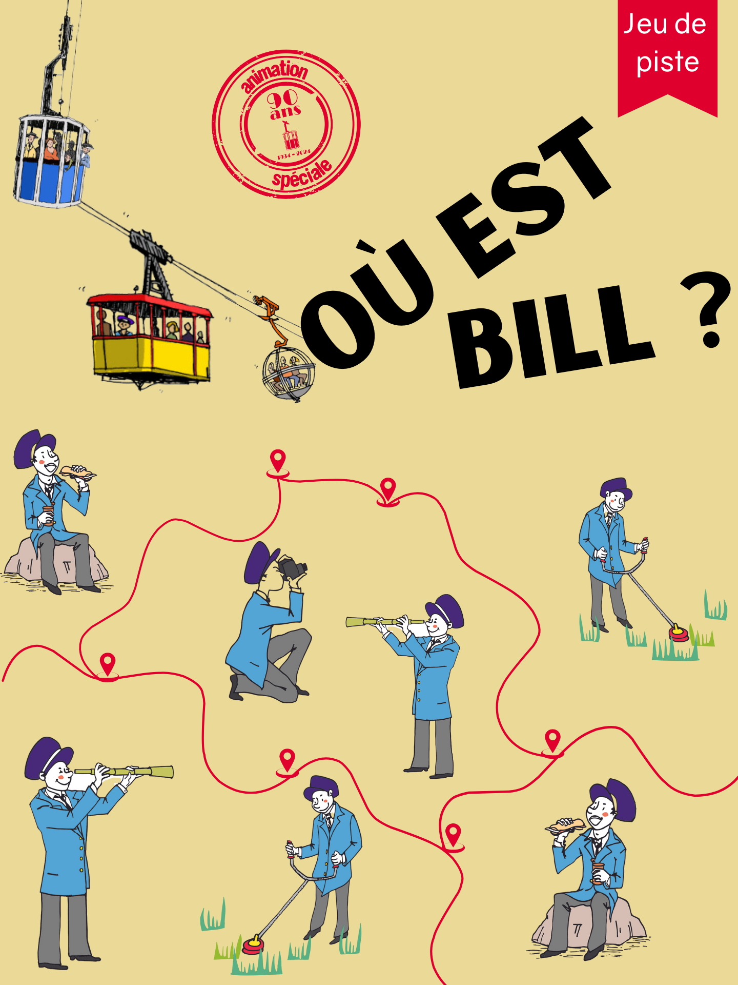 Jeu de Piste Où est Bill