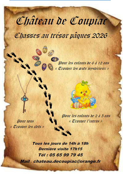 Chasses au trésor pâques