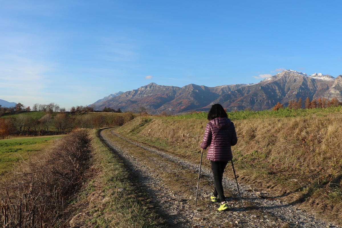 Marche nordique avec Himal