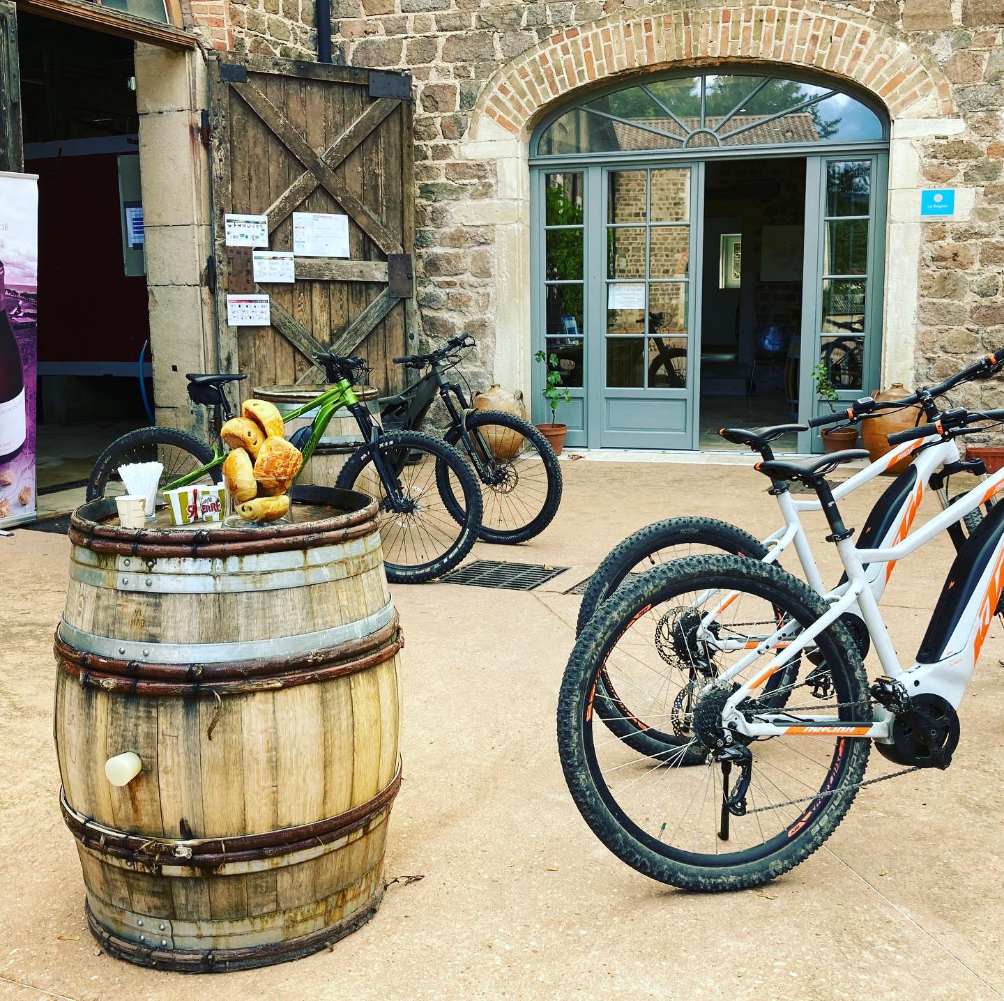 parcours VTT au Château de Poncié