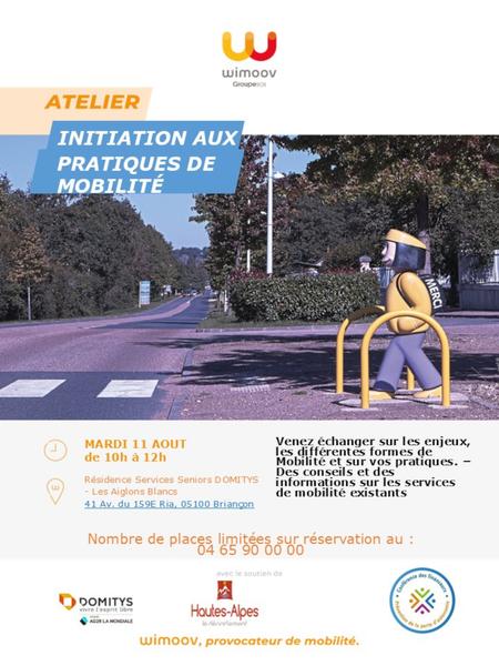 Ateliers mobilité à la Résidence Domitys