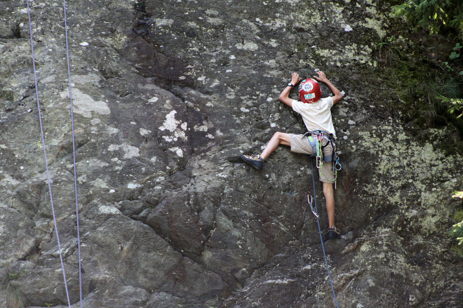 Escalade aux Chavants