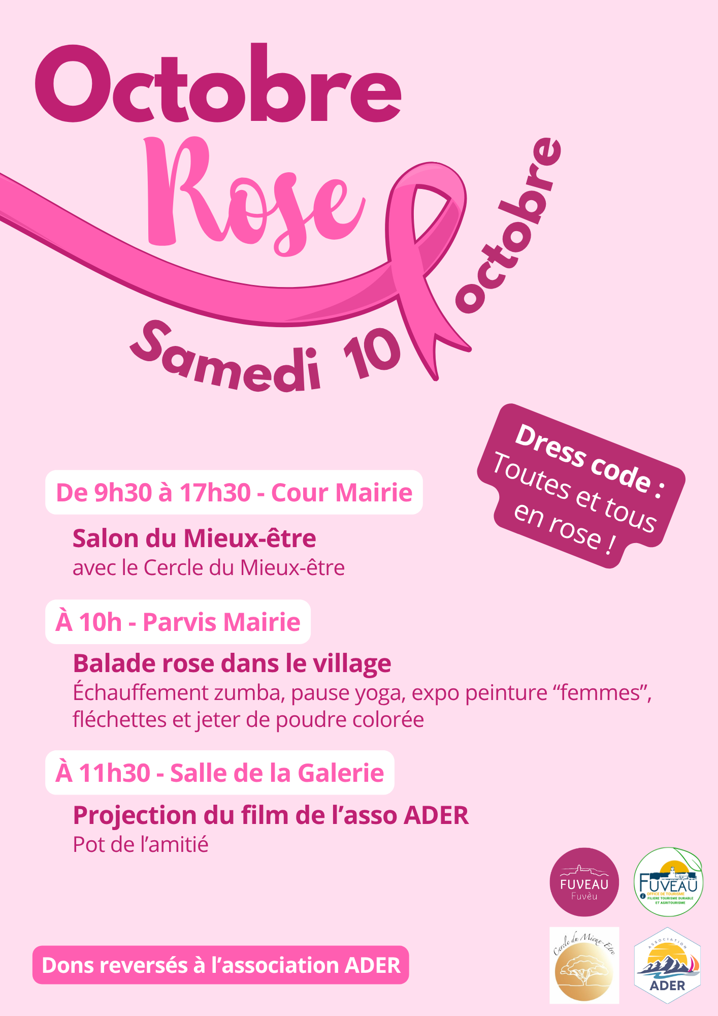 Octobre Rose à Fuveau