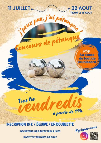 Un tournoi en doublette, ouvert à tous - © Bazado's Arvieux Tournoi de pétanque_Arvieux - © Bazado's Arvieux