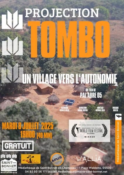 Projection du court métrage 'TOMBO'_Saint-Bonnet-en-Champsaur - © Projection du court métrage 'TOMBO'_Saint-Bonnet-en-Champsaur Projection du court métrage 'TOMBO'_Saint-Bonnet-en-Champsaur - © Projection du court métrage 'TOMBO'_Saint-Bonnet-en-Champsaur