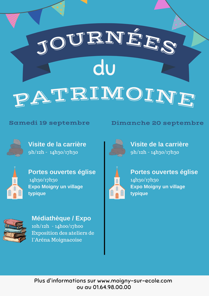 Journu00e9es du Patrimoine : Moigny-sur-Ecole_Moigny-sur-u00c9cole