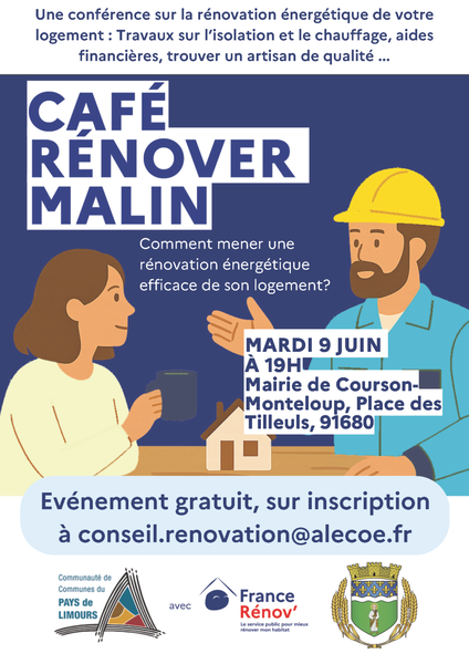 Café rénover malin, Briis-sous-Forges