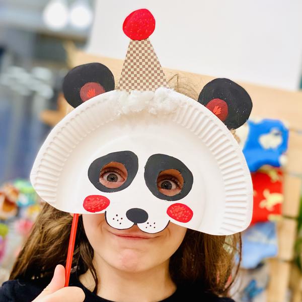 Masque photobooth carnaval - Atelier Enfants et Juniors 4/9 ans