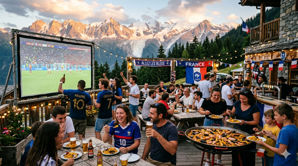 Soirée festive paella & foot_Aussois