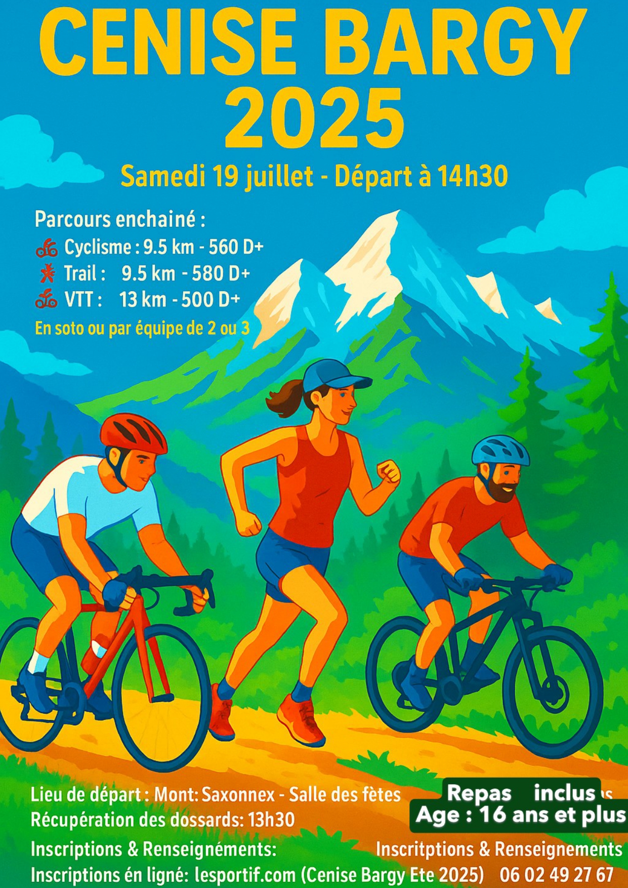 Parcours multdisciplinaire Cenise - Bargy_Mont-Saxonnex