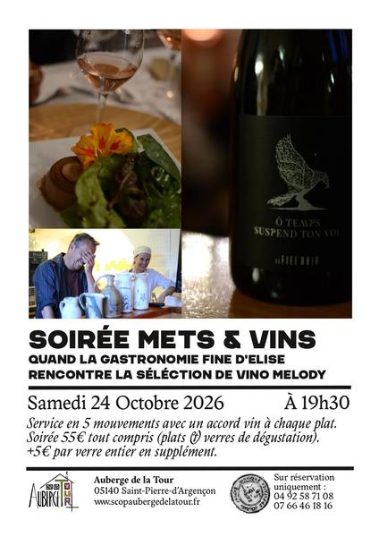 Soirée Mets&Vins