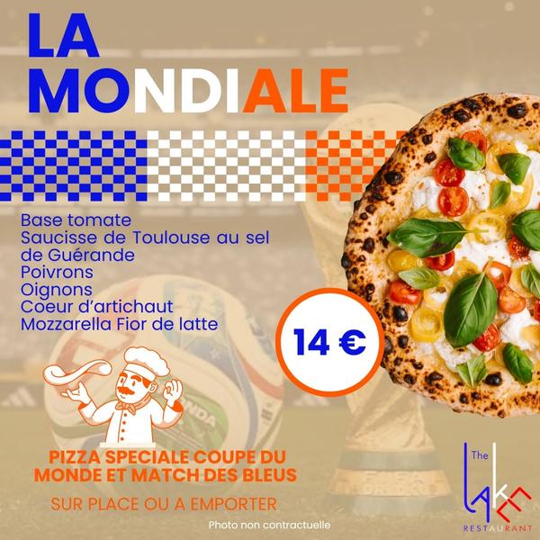 Affiche : pizza spéciale coupe du monde 2026 Affiche : pizza spéciale coupe du monde 2026