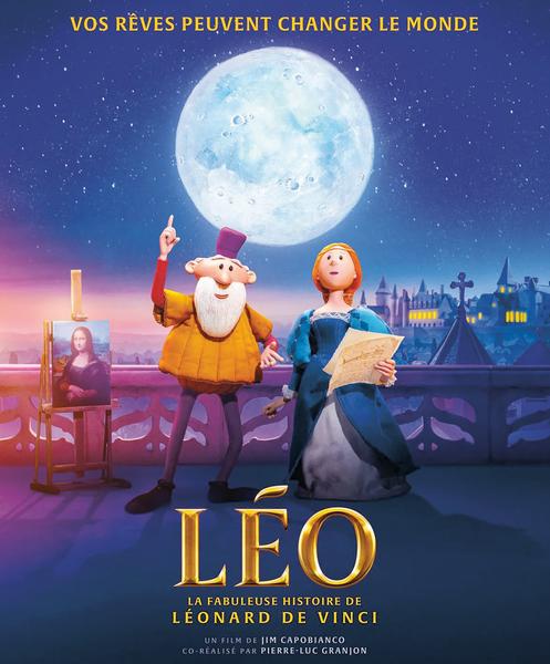 Léo, la fabuleuse histoire de Léonard de Vinci - cinéma en plein air à Cournon