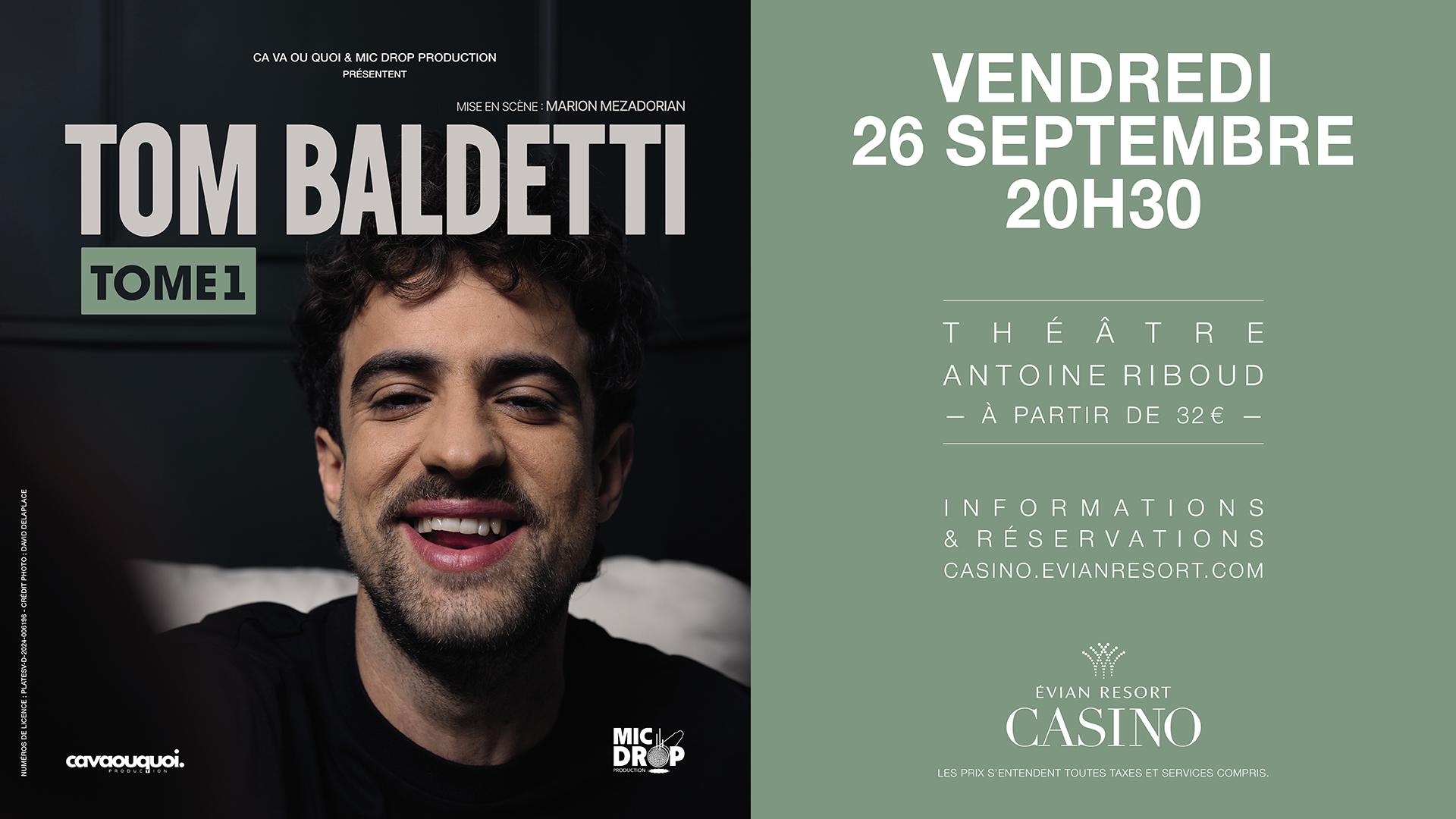 One man show de Tom Baldetti