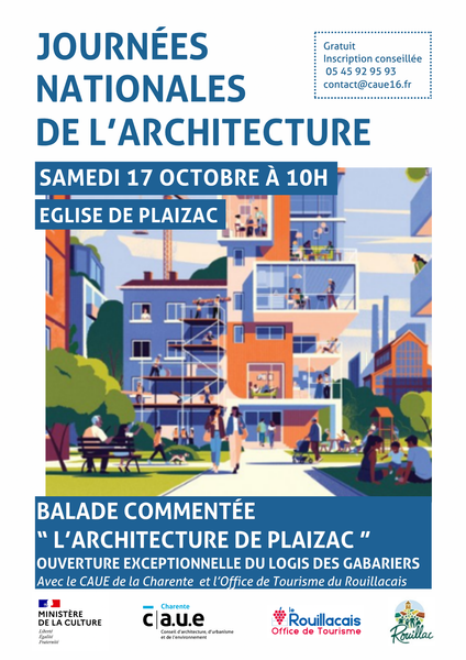 Journées nationales de l’architecture -balade commentée "L’architecture de Plaizac"