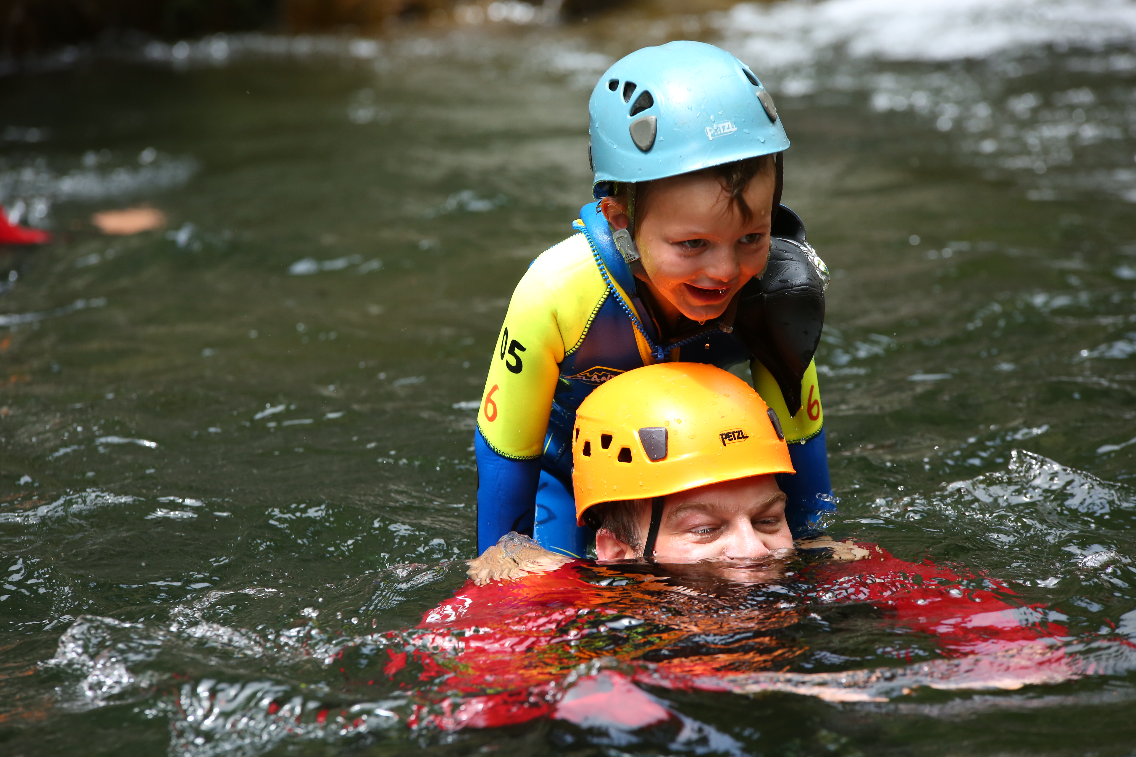 Canyoning Demi-J Famille Basse Besorgues avec GEO