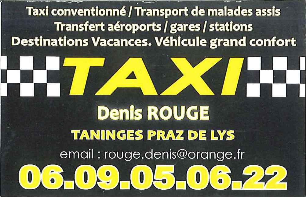 Denis Rouge Taxi